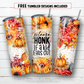 20 oz skinny tumbler sublimation design