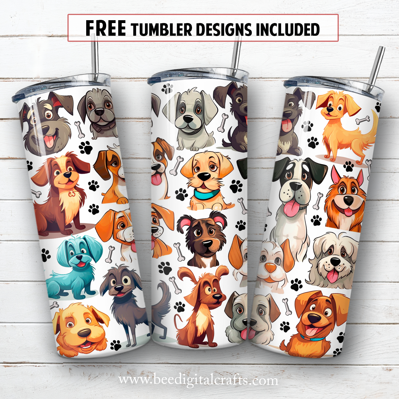 20 oz skinny tumbler sublimation design