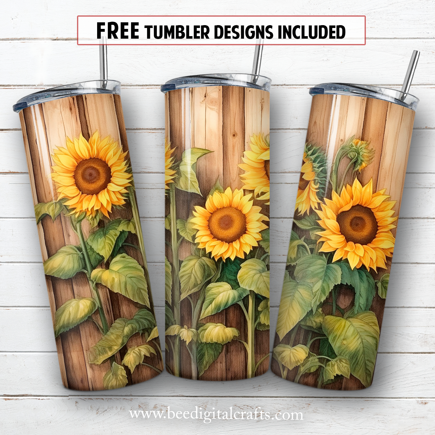 20 oz skinny tumbler sublimation design