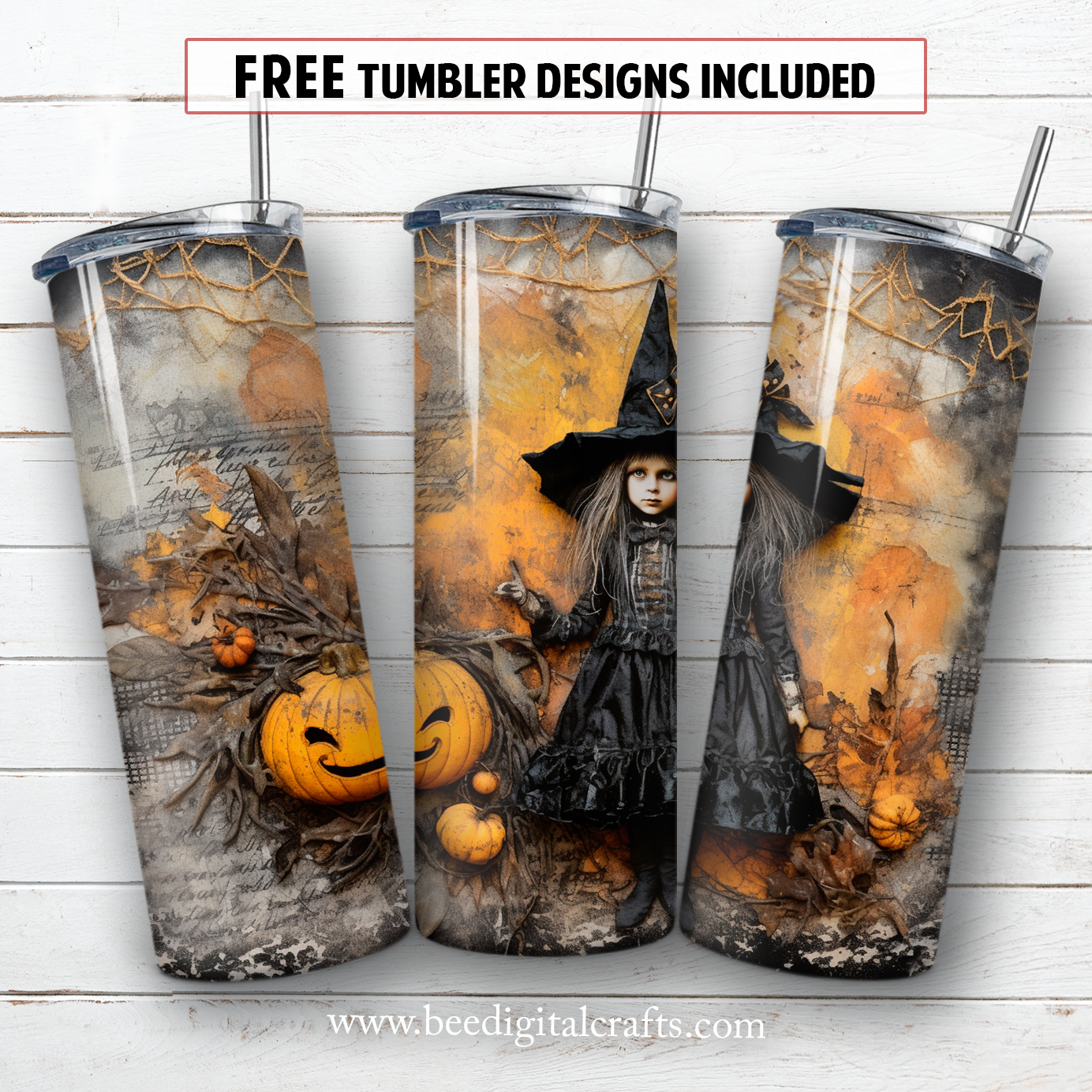 20 oz skinny tumbler sublimation design