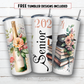 20 oz skinny tumbler sublimation design