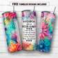 20 oz skinny tumbler sublimation design