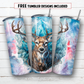 20 oz skinny tumbler sublimation design