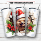 20 oz skinny tumbler sublimation design