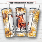 20 oz skinny tumbler sublimation design