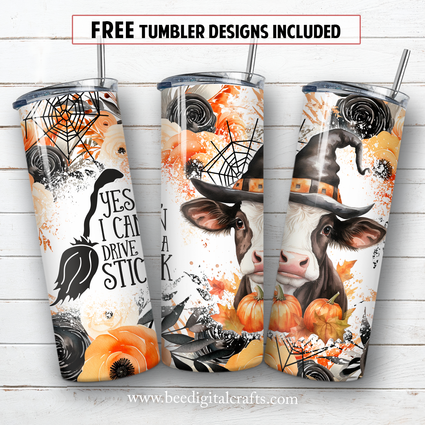 20 oz skinny tumbler sublimation design