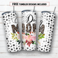 20 oz skinny tumbler sublimation design