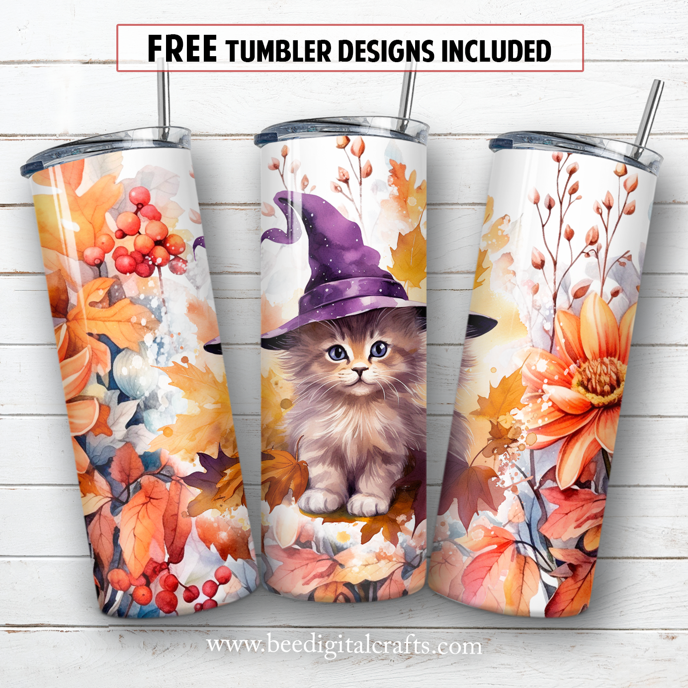 20 oz skinny tumbler sublimation design