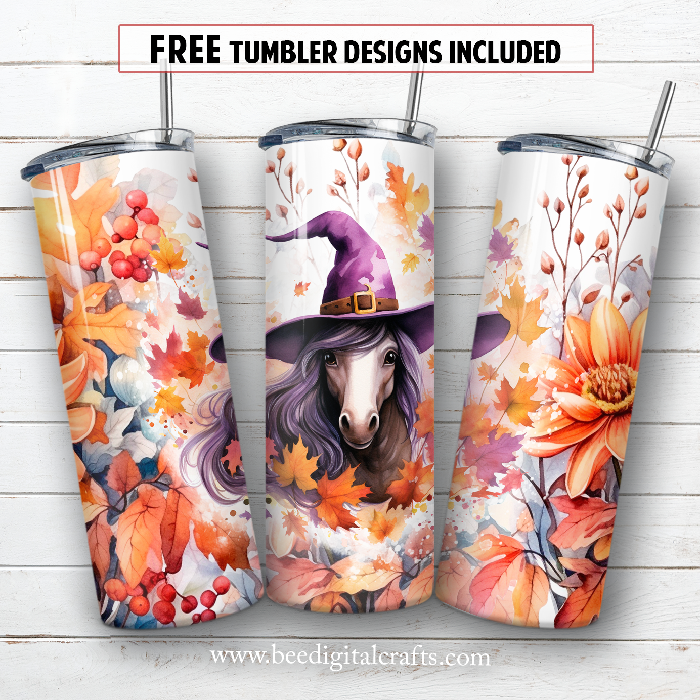 20 oz skinny tumbler sublimation design