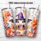 20 oz skinny tumbler sublimation design