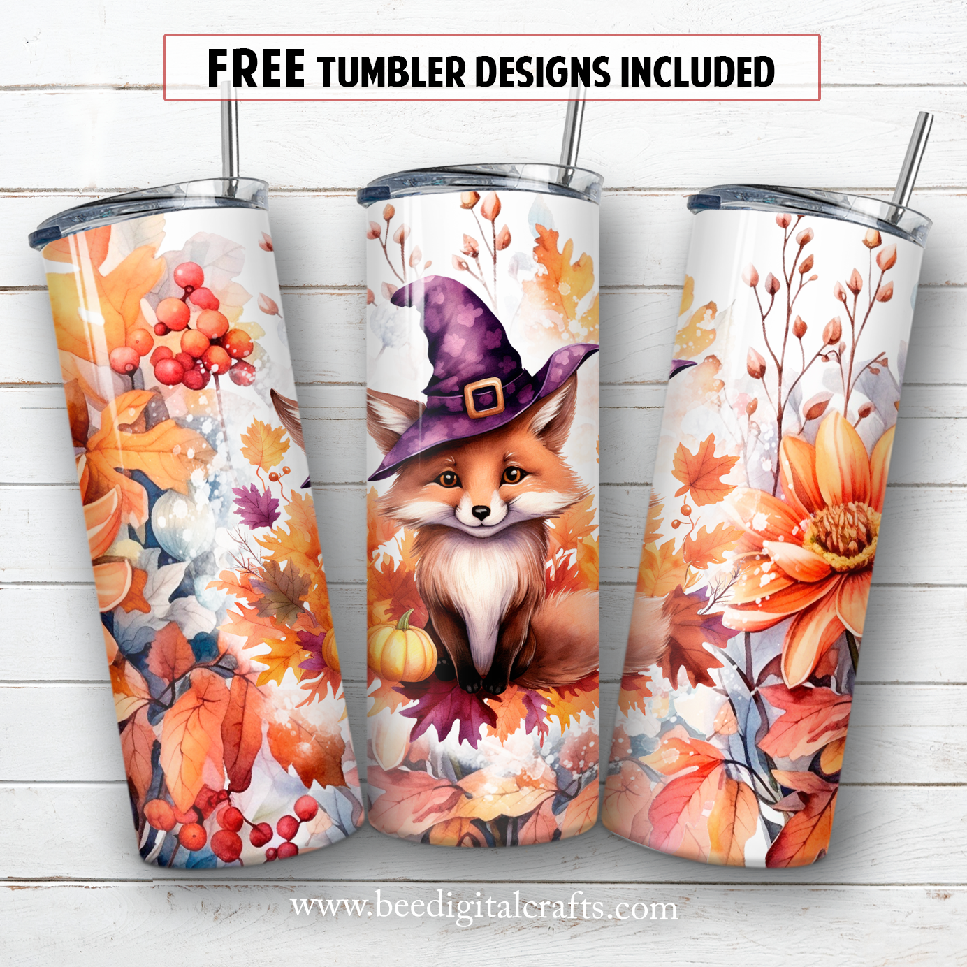 20 oz skinny tumbler sublimation design