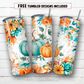 20 oz skinny tumbler sublimation design