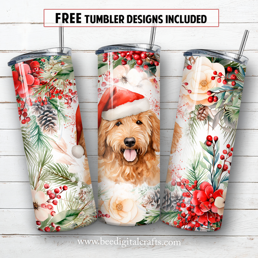 20 oz skinny tumbler sublimation design