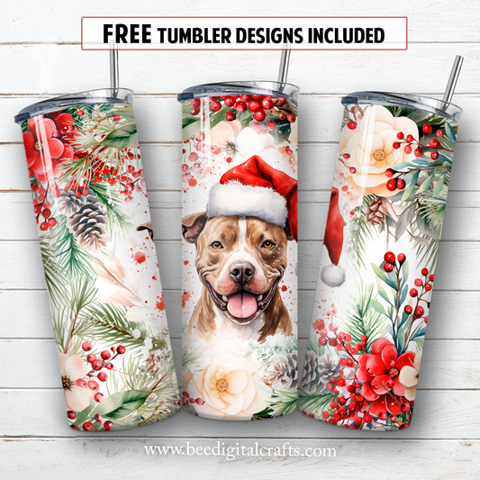 20 oz skinny tumbler sublimation design