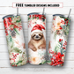 20 oz skinny tumbler sublimation design