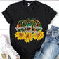 Pumpkin spice everything sunflower sublimation design