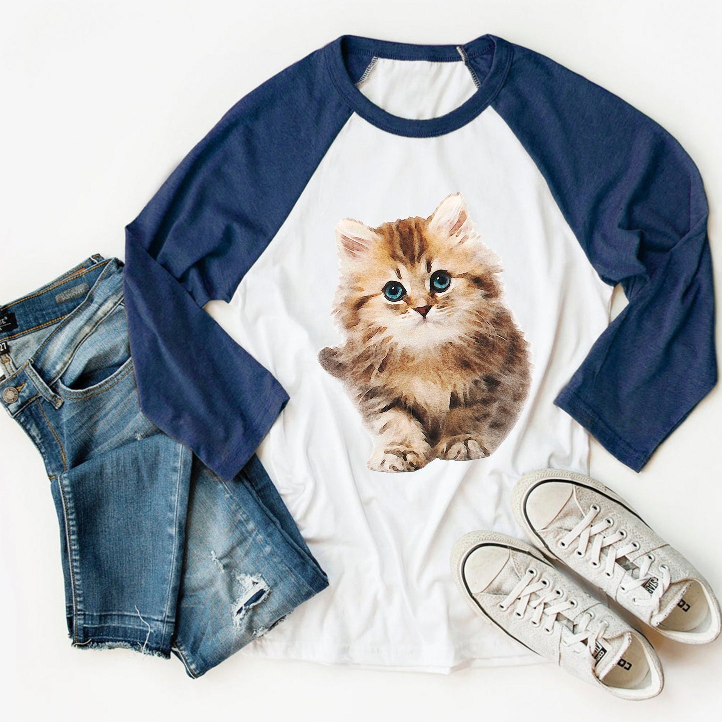 Kitten sublimation design