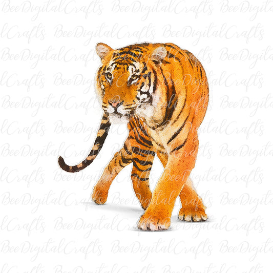 Tiger sublimation design