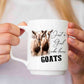 Just a girl who loves goats sublimation design