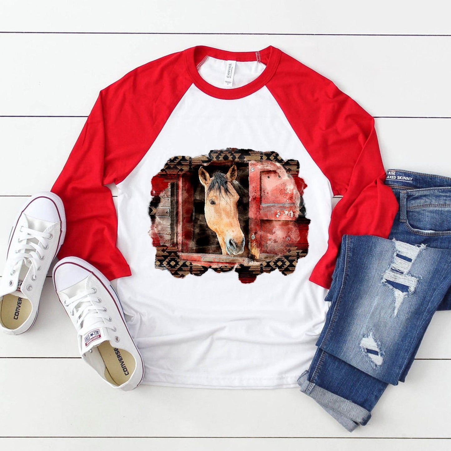 Horse sublimation design