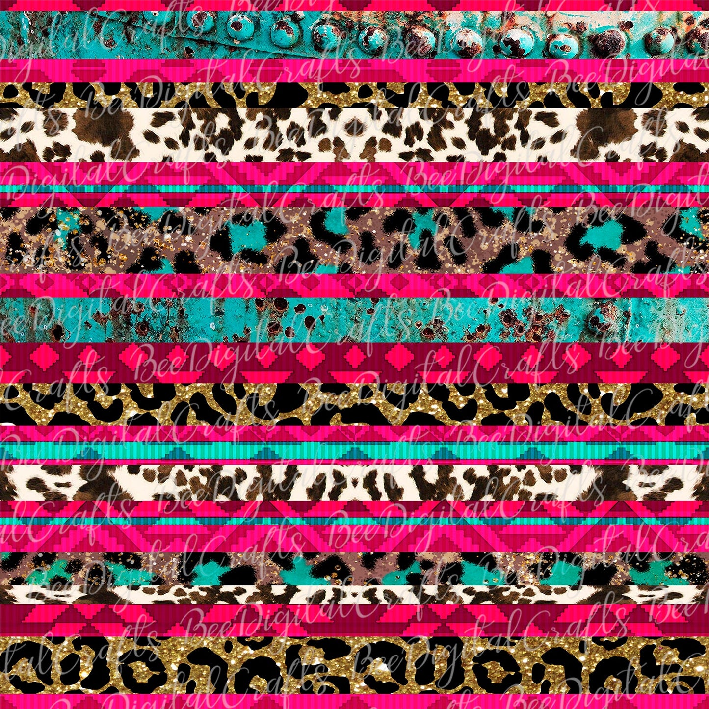 Aztec background sublimation design