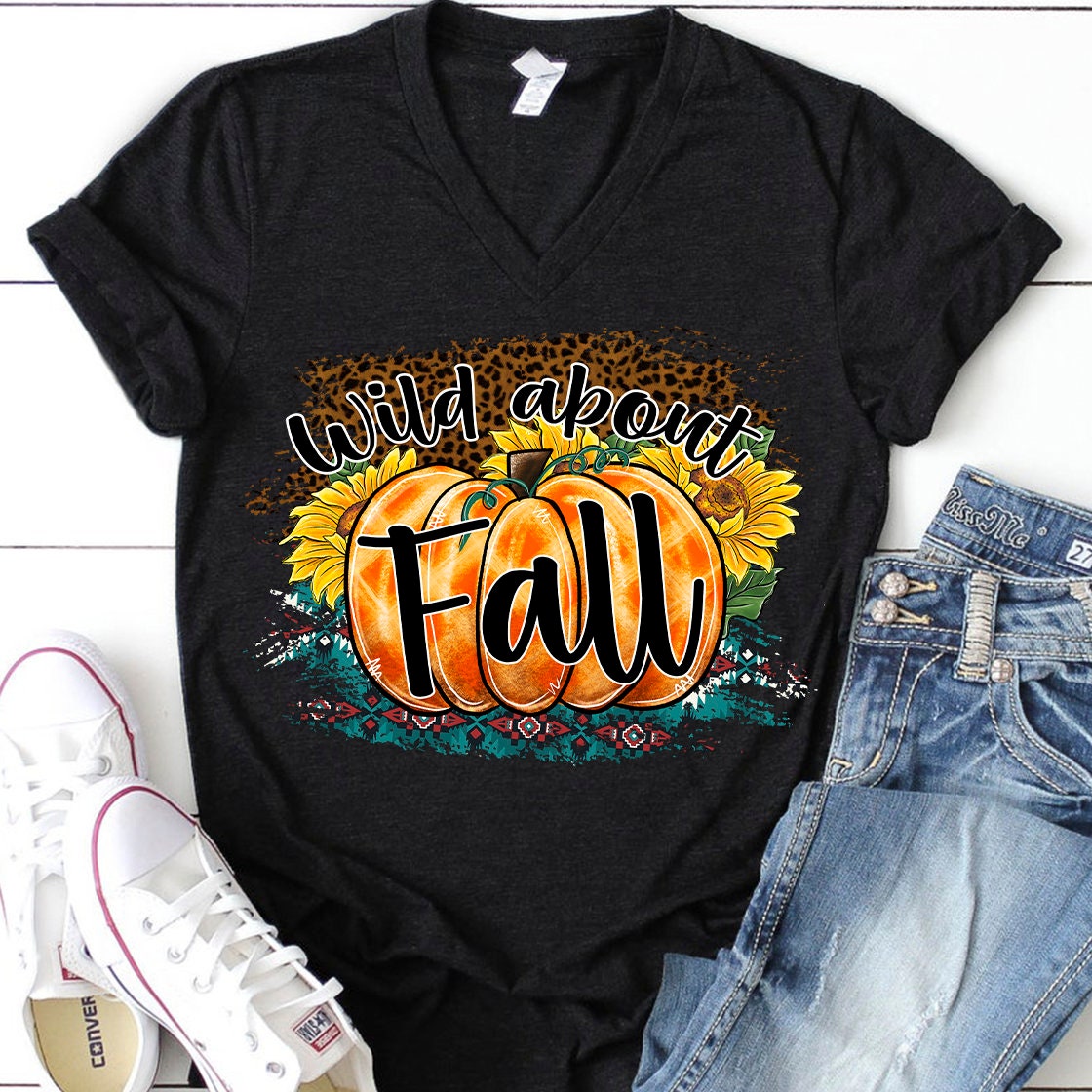 Wild about fall sublimation design