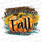 Wild about fall sublimation design