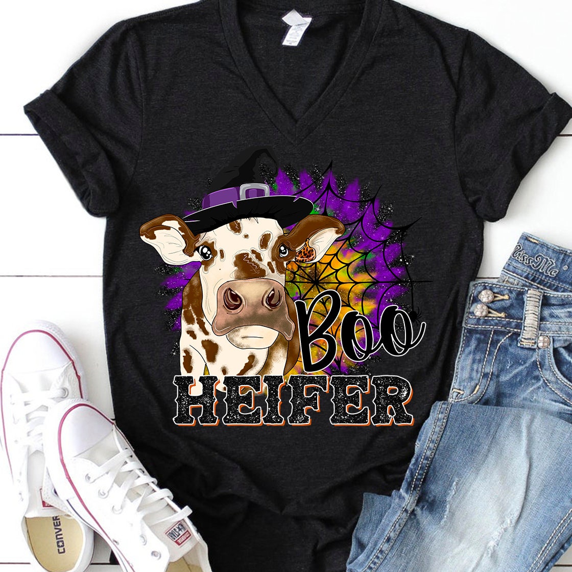 Boo heifer sublimation design