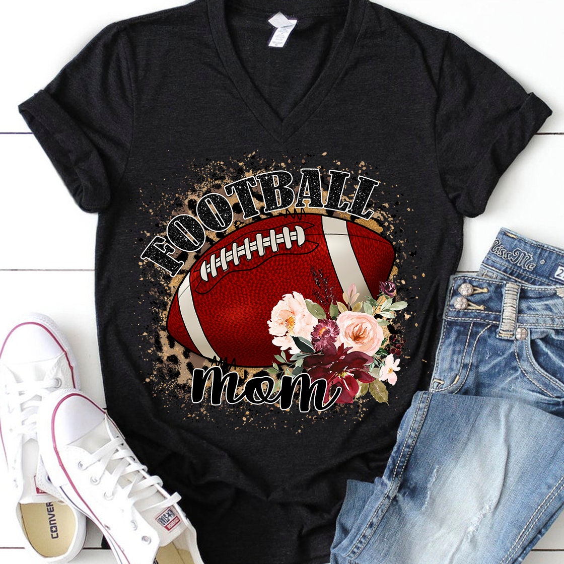 Football mom sublimation design