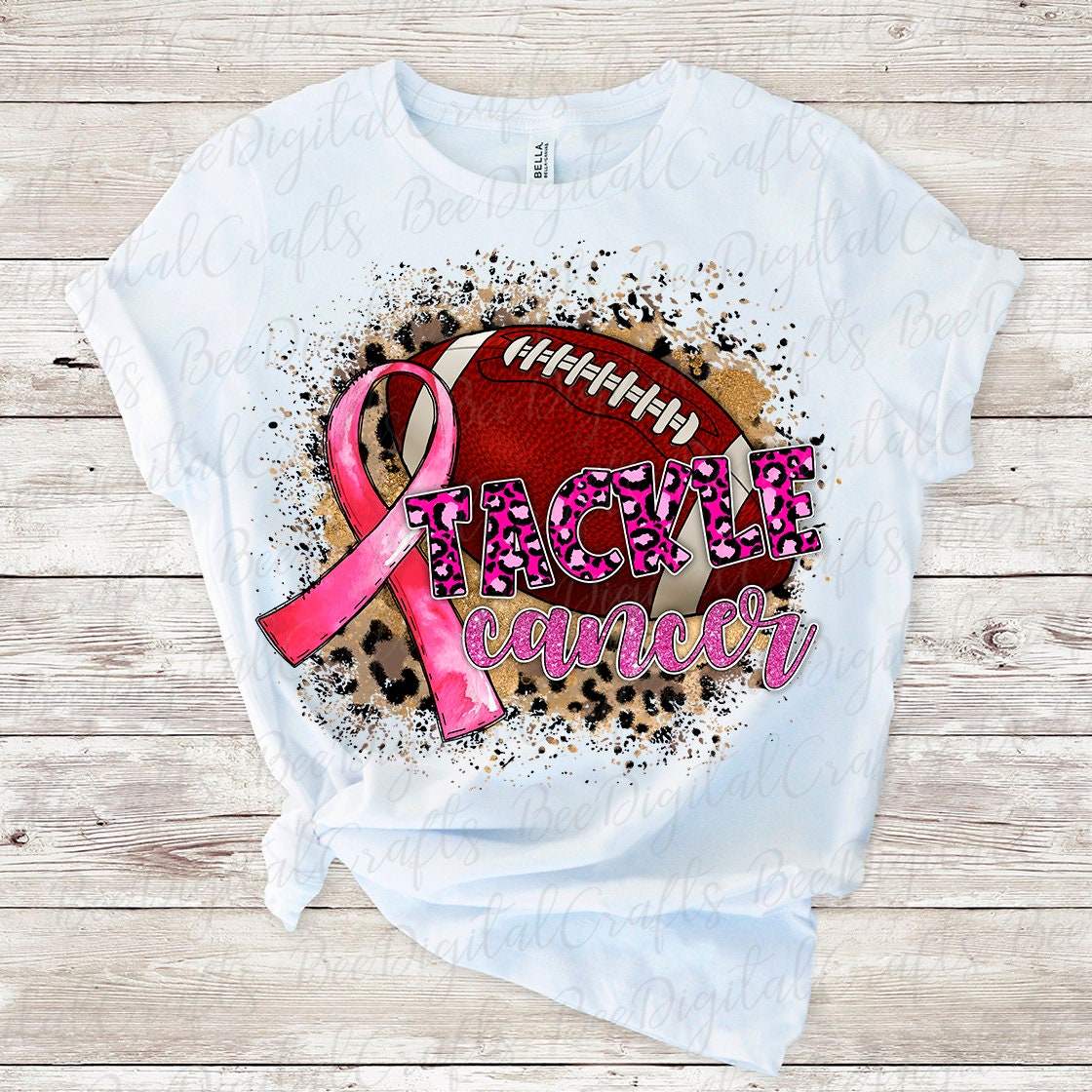 Tackle cancer sublimation design