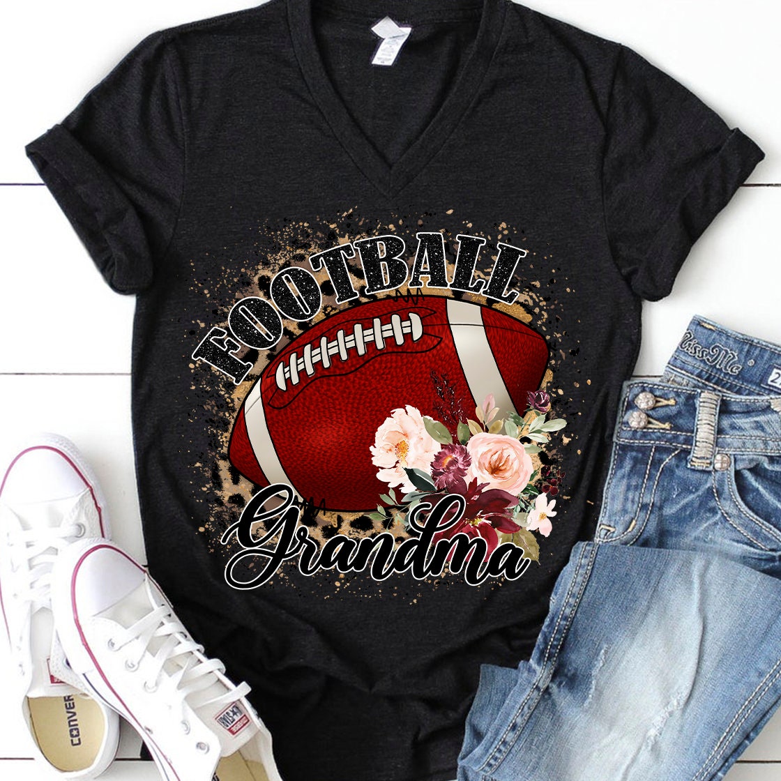 Football grandma sublimation design