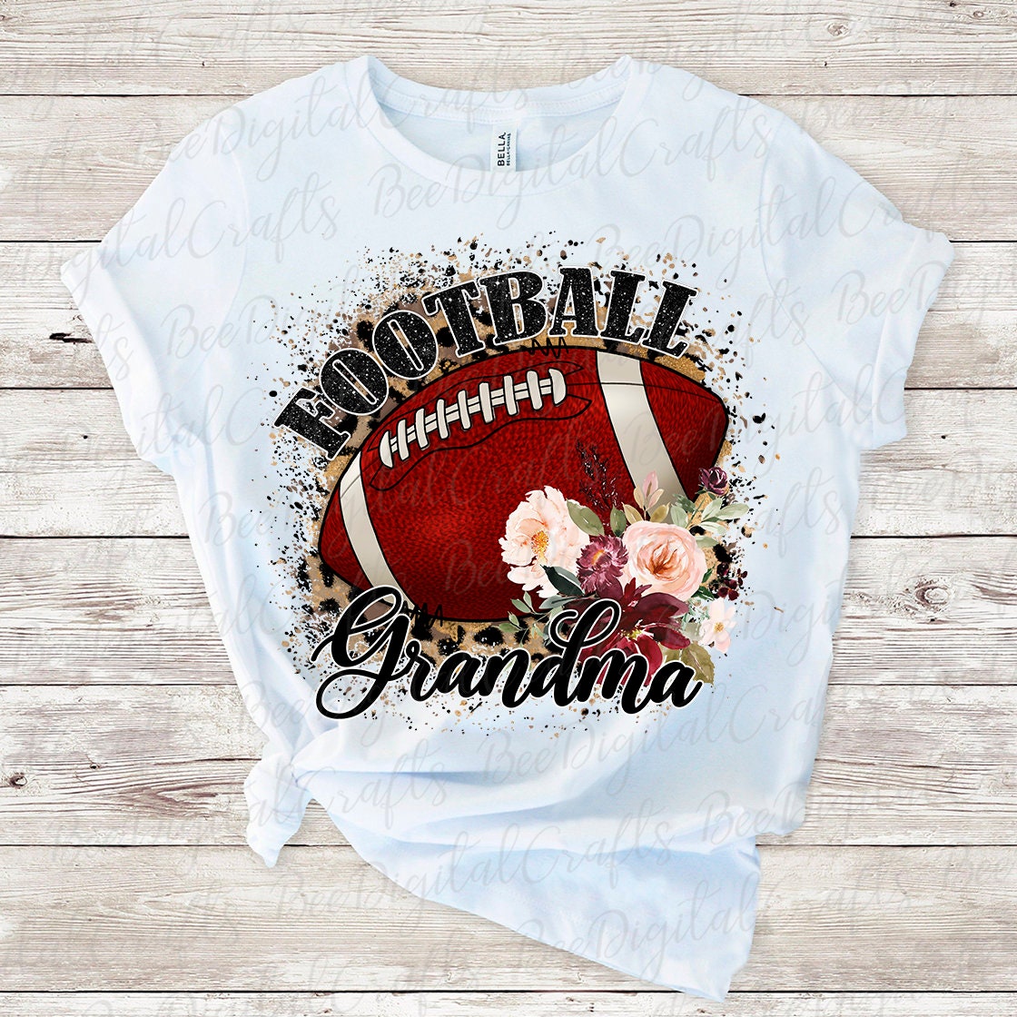 Football grandma sublimation design