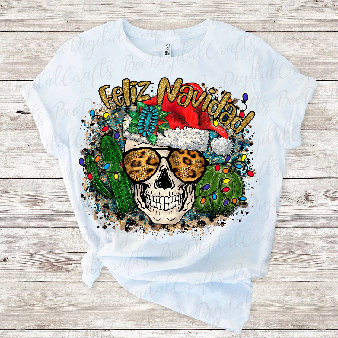 Feliz Navidad sublimation design