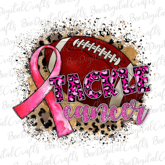 Tackle cancer sublimation design