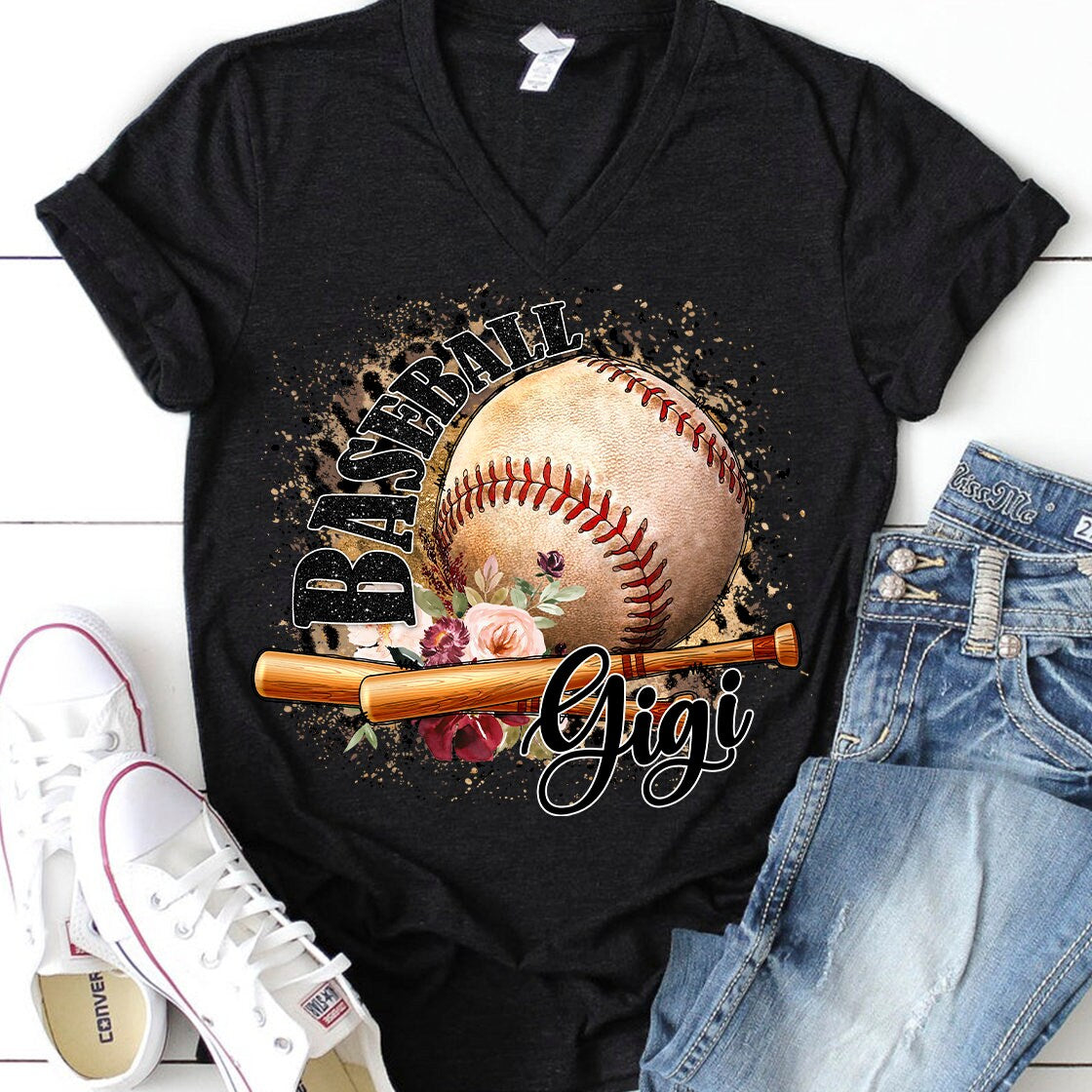 Baseball gigi sublimation design