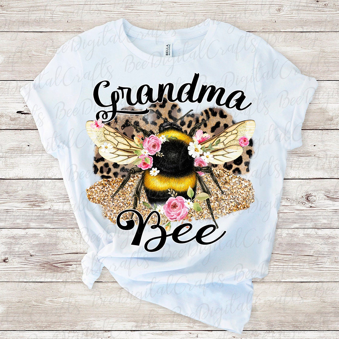 Grandma bee sublimation design