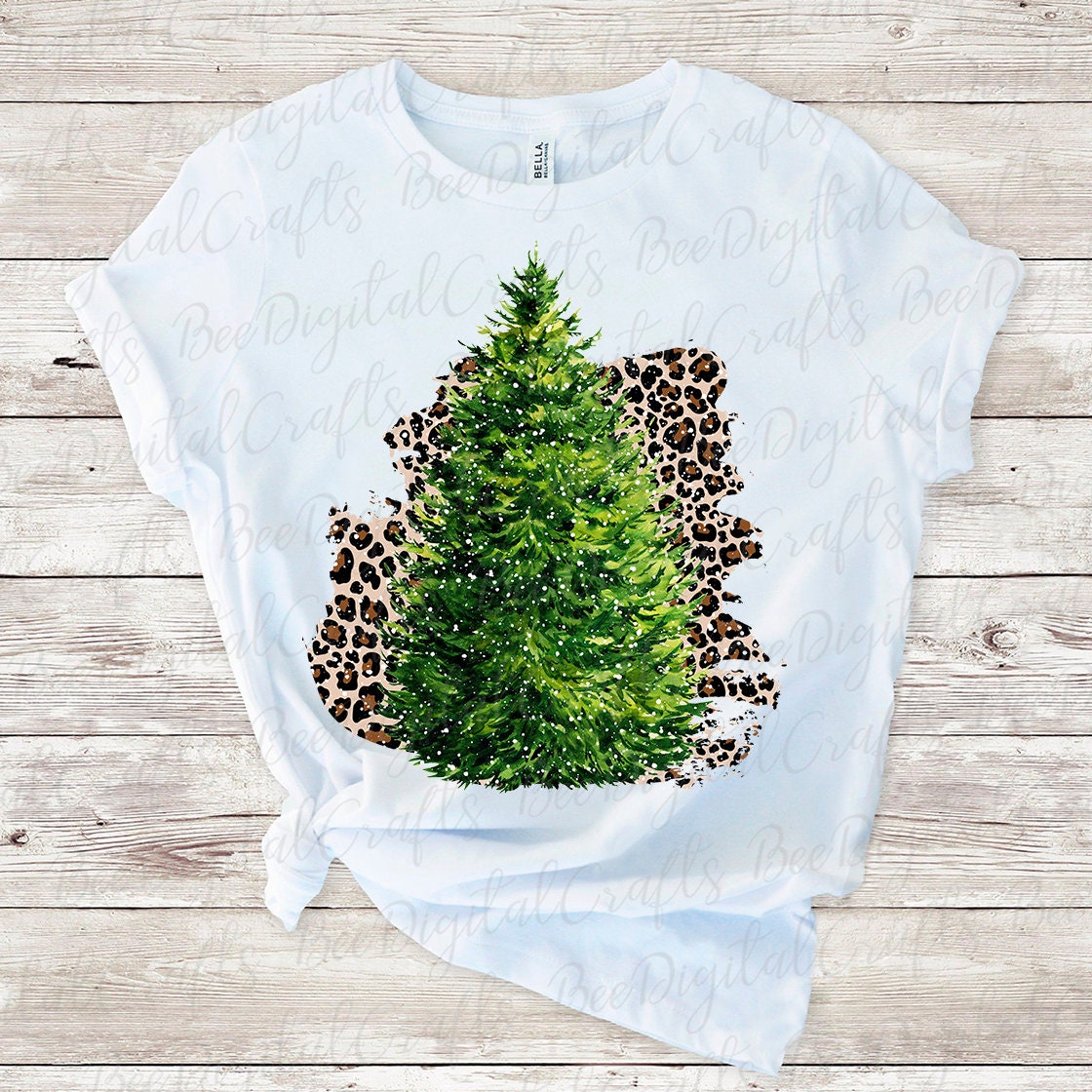 Christmas tree sublimation design