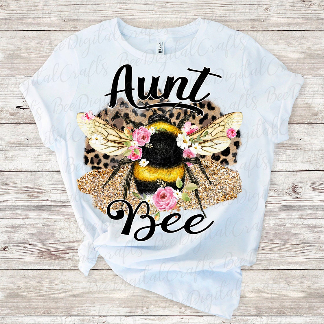 Aunt bee sublimation design