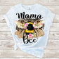 Mama bee sublimation design