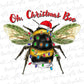 Oh Christmas Bee sublimation design