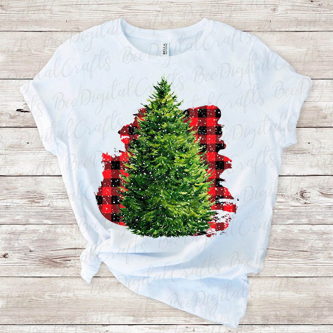 Christmas tree sublimation design