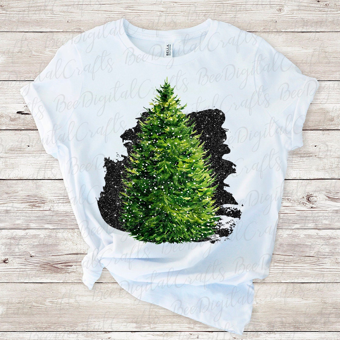 Christmas tree sublimation design