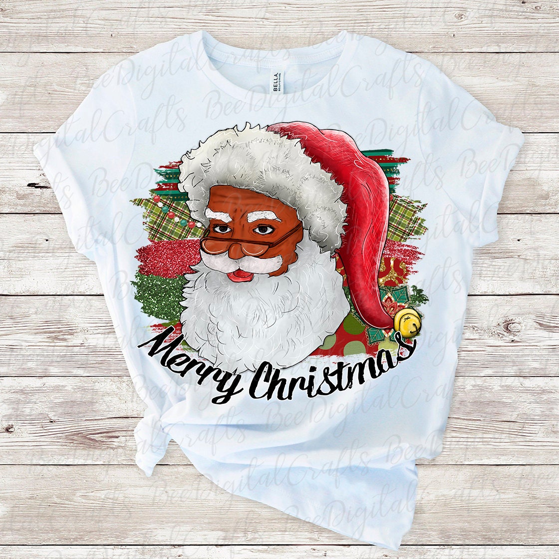 Merry Christmas Santa sublimation design