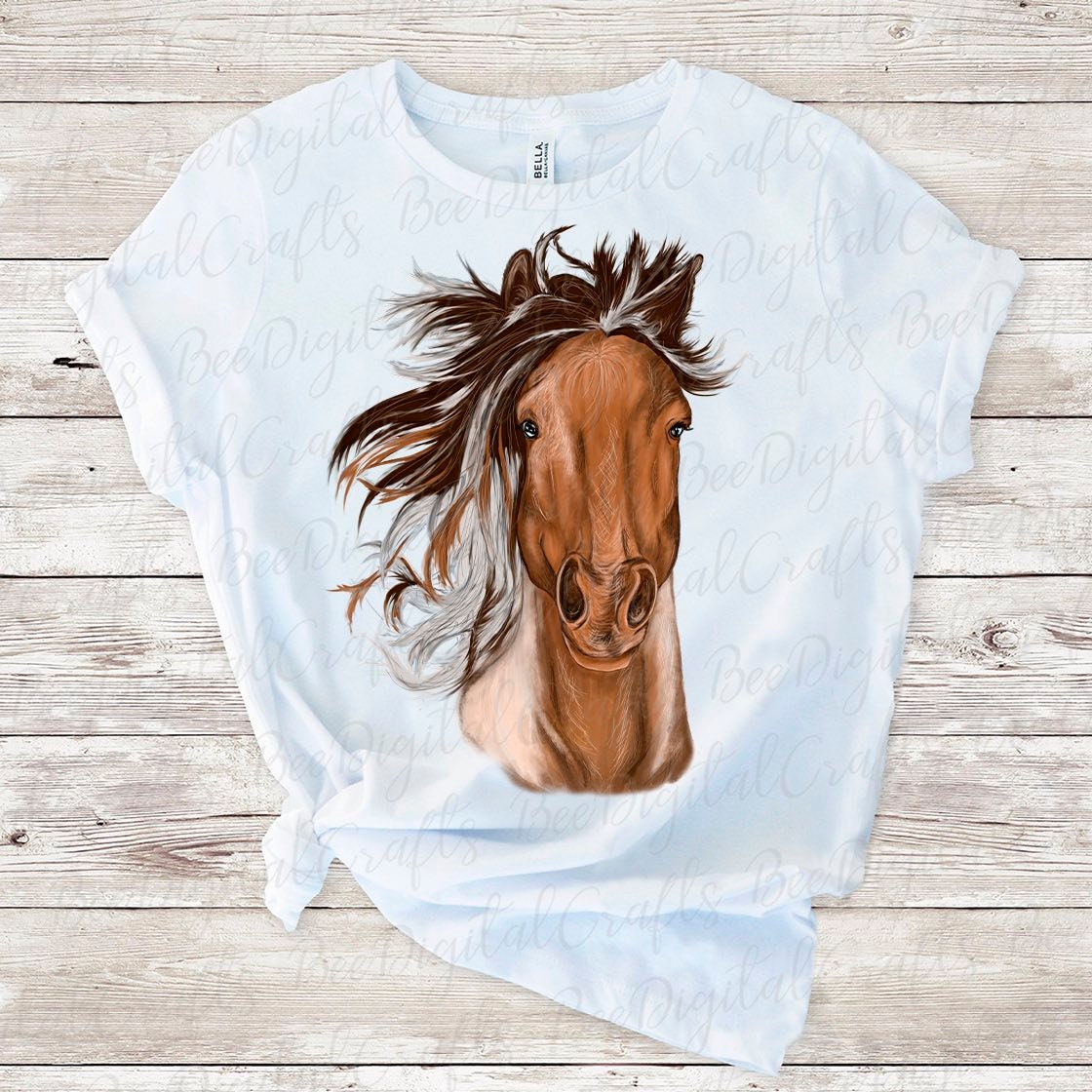 Horse sublimation design