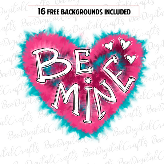 Be mine sublimation design