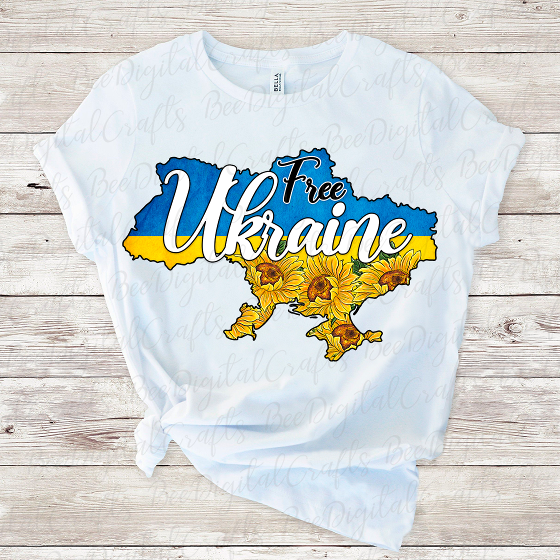 Free Ukraine sublimation design