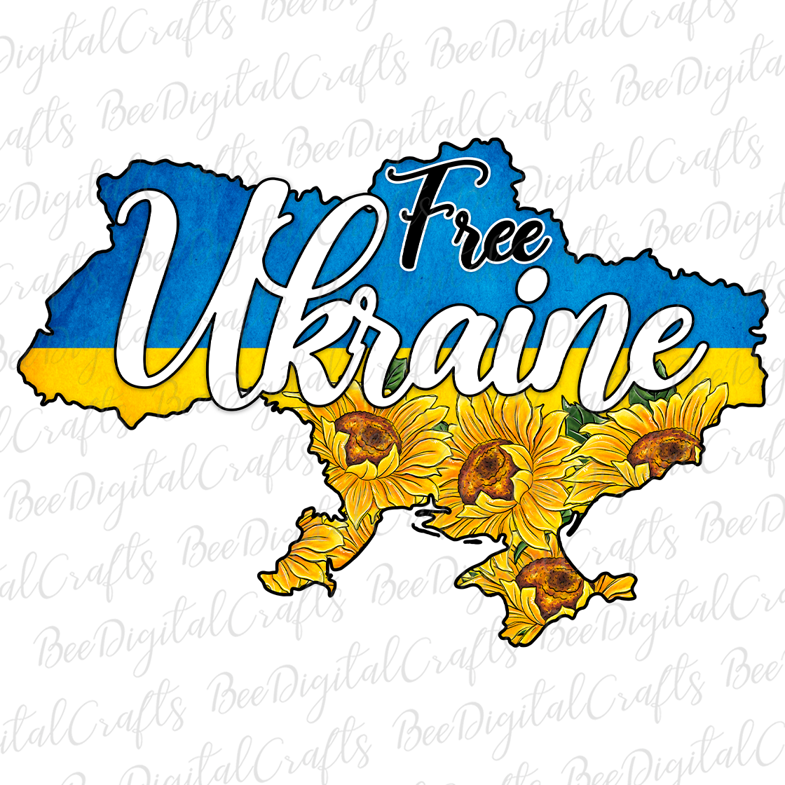 Free Ukraine sublimation design