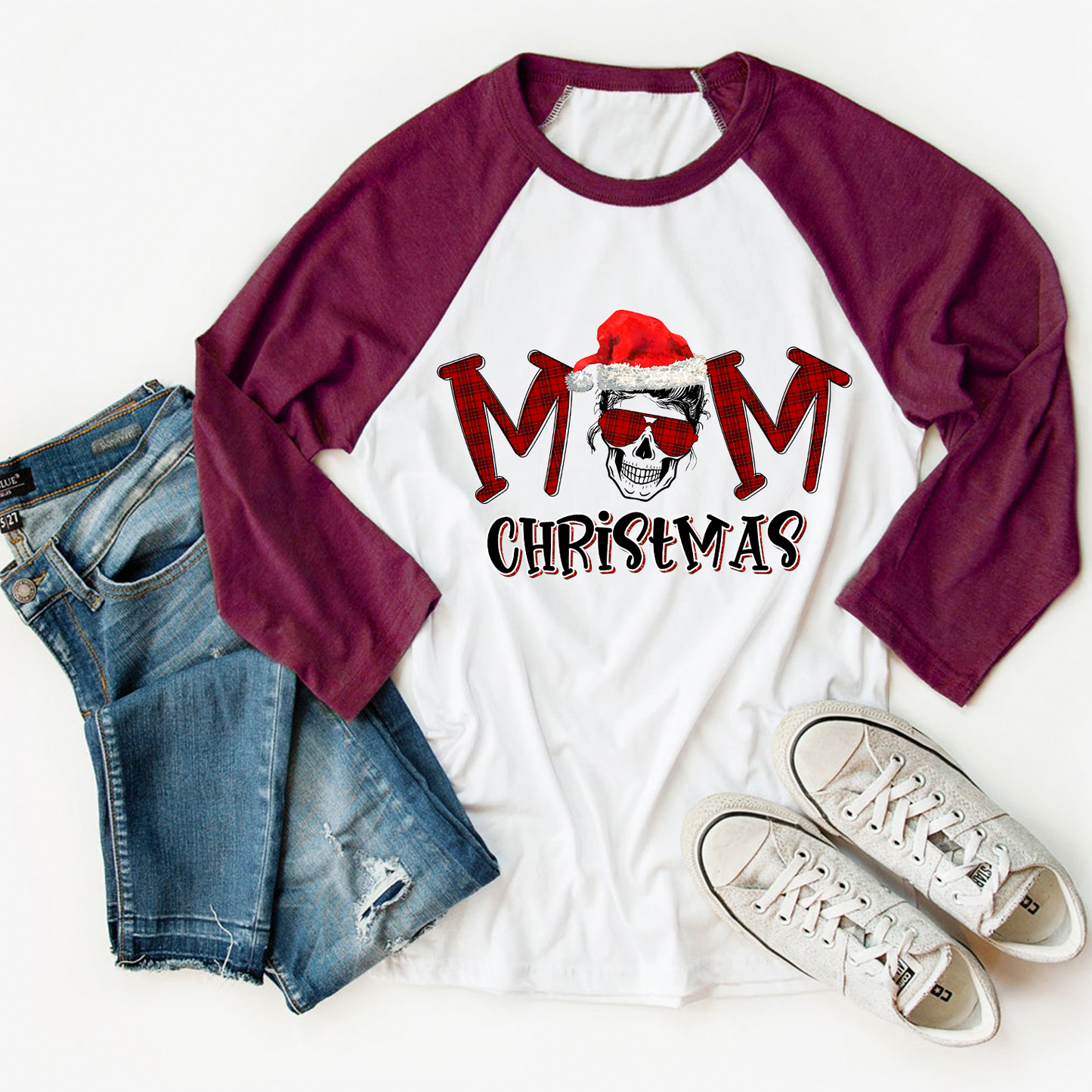 Christmas Mom sublimation design