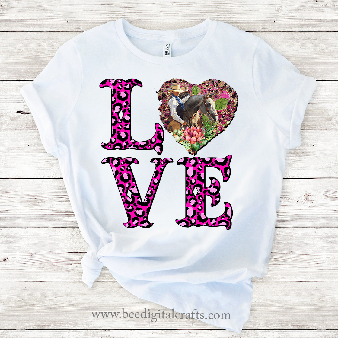 Love sublimation design