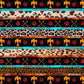 Aztec free bird background sublimation design